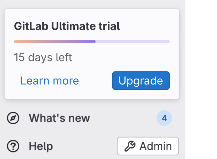 Enhanced active trial experience for Self-Managed