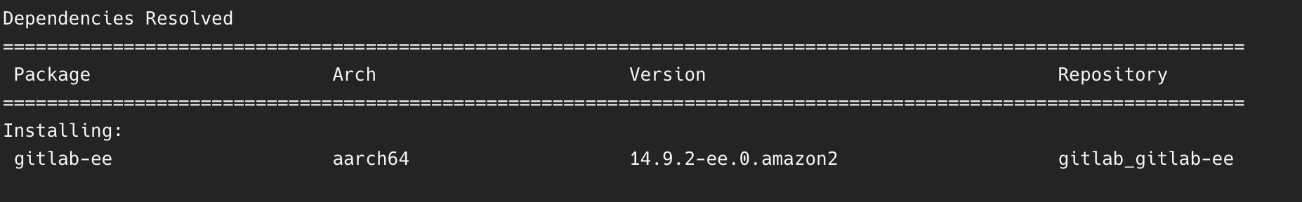Resolved GitLab Dependencies