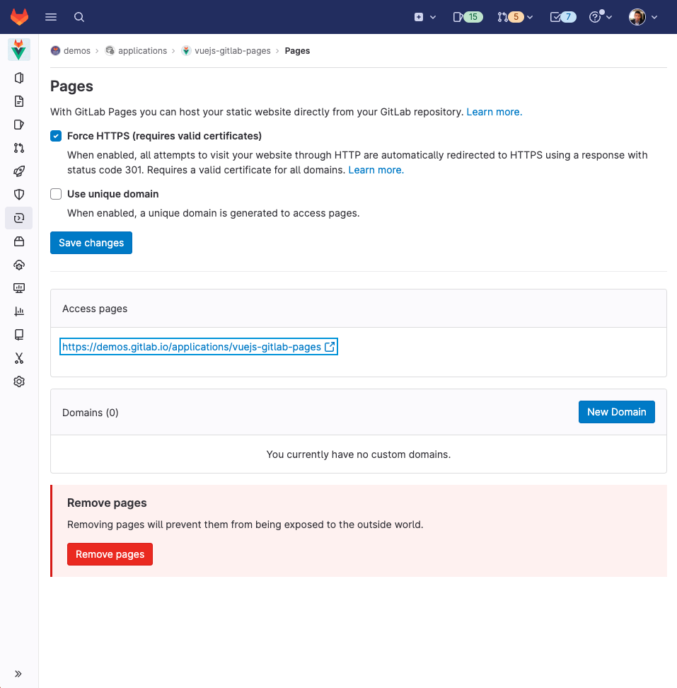 gitlab-pages-domain