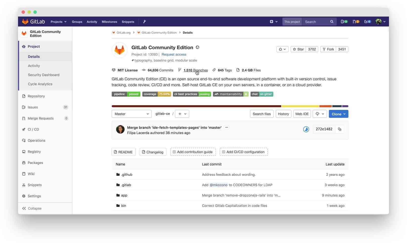 New position for the clone button