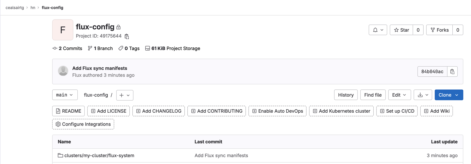 flux-config-post-bootstrap