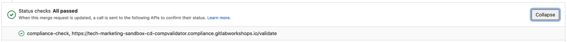 status checks passed