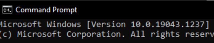 Invite de commande Python