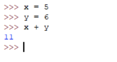 Stockage des variables dans Python