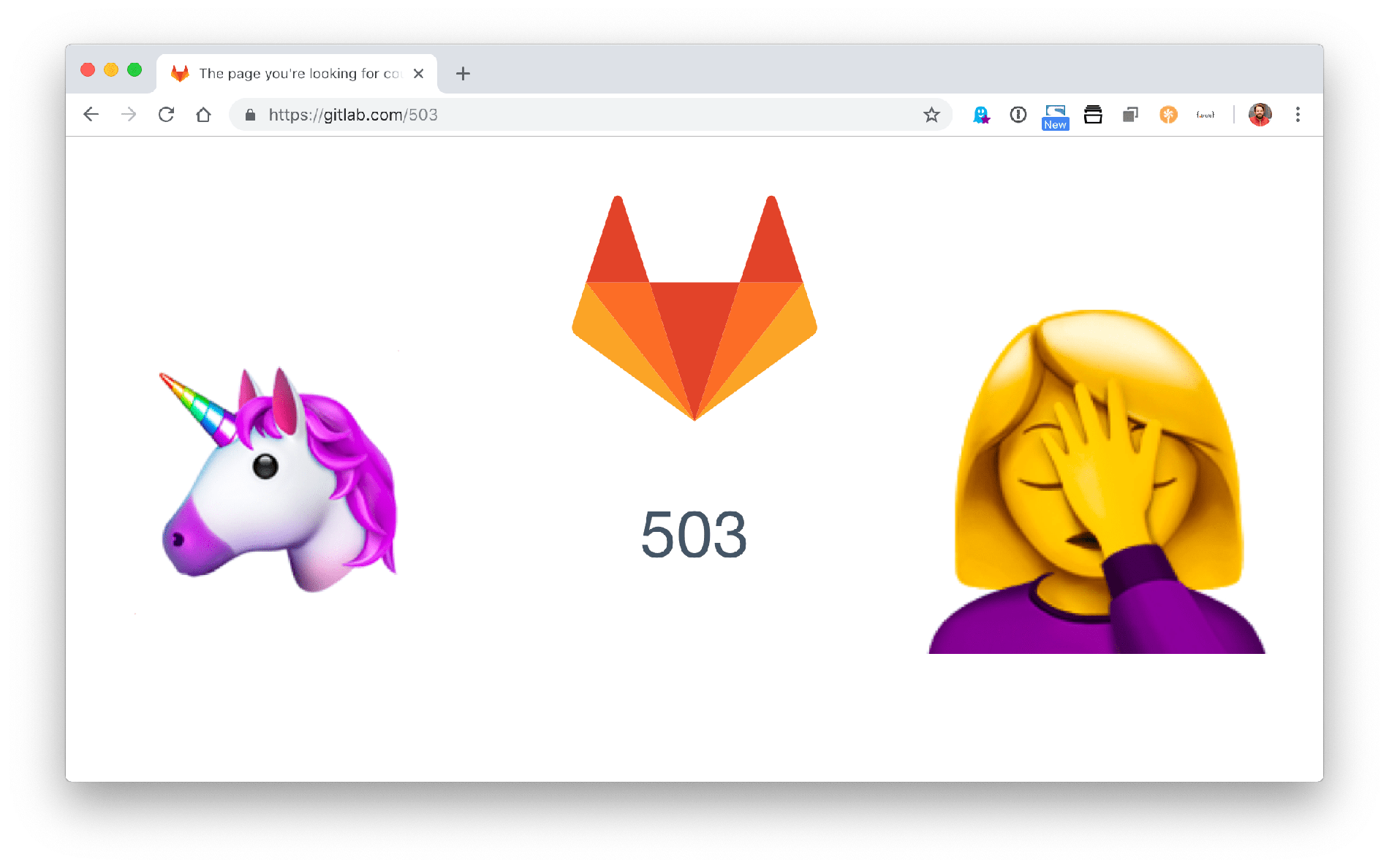 HTTP 503 Status
GitLab