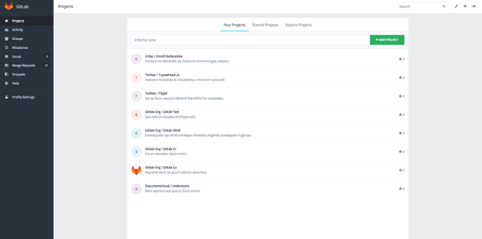 Fixed width wide screen